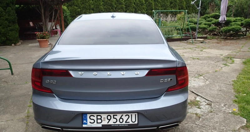 Volvo S90 cena 107000 przebieg: 197000, rok produkcji 2017 z Wrocław małe 191